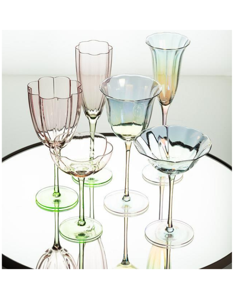 Iris Tulip Coupe Glass