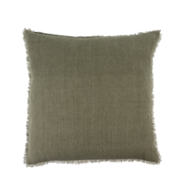 Indaba Trading Lina Linen Pillow in Laurel 24"