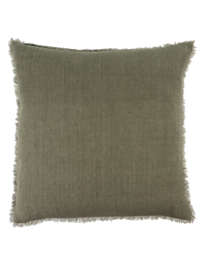 Indaba Trading Lina Linen Pillow in Laurel 24"