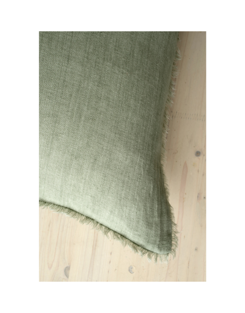 Indaba Trading Lina Linen Pillow in Laurel 24"