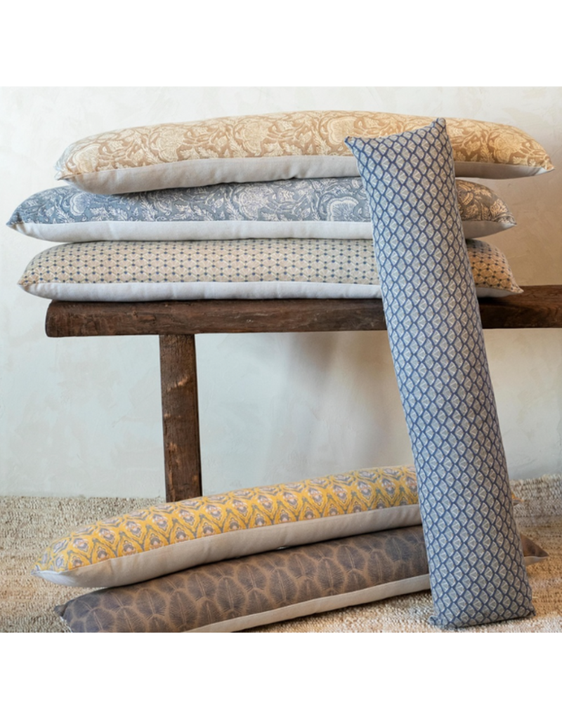 Indaba Trading Calla Mini Lumbar Pillow in Blue 36"