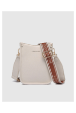 Louenhide Parker Logo Strap Crossbody Bag in Vanilla by Louenhide