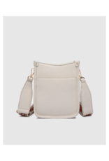 Louenhide Parker Logo Strap Crossbody Bag in Vanilla by Louenhide