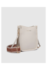 Louenhide Parker Logo Strap Crossbody Bag in Vanilla by Louenhide