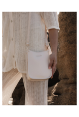 Louenhide Parker Logo Strap Crossbody Bag in Vanilla by Louenhide