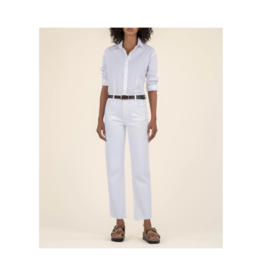 Kut from the Kloth Ashley Barrel in Optic White by Kut from the Kloth