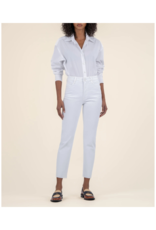 Kut from the Kloth Rachael High Rise Mom Jean in Raw Optic White by Kut from the Kloth
