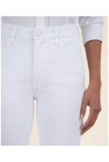 Kut from the Kloth Rachael High Rise Mom Jean in Raw Optic White by Kut from the Kloth