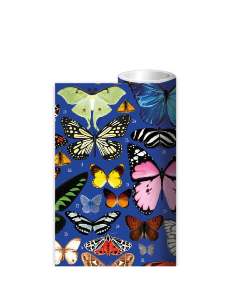 Butterflies Wrapping Paper Roll by Museums & Galleries