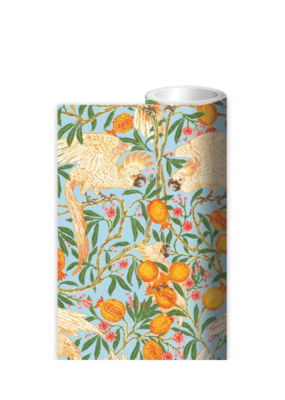 Cockatoo & Pomegrante Wrapping Paper Roll by Museums & Galleries