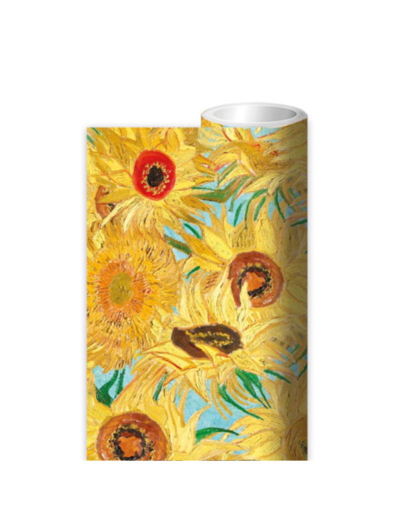 Vase with Twelve Sunflowers Wrapping Paper Roll by Museums & Galleries