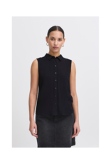 ICHI Vera Top in Black by ICHI