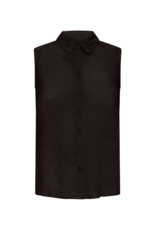 ICHI Vera Top in Black by ICHI