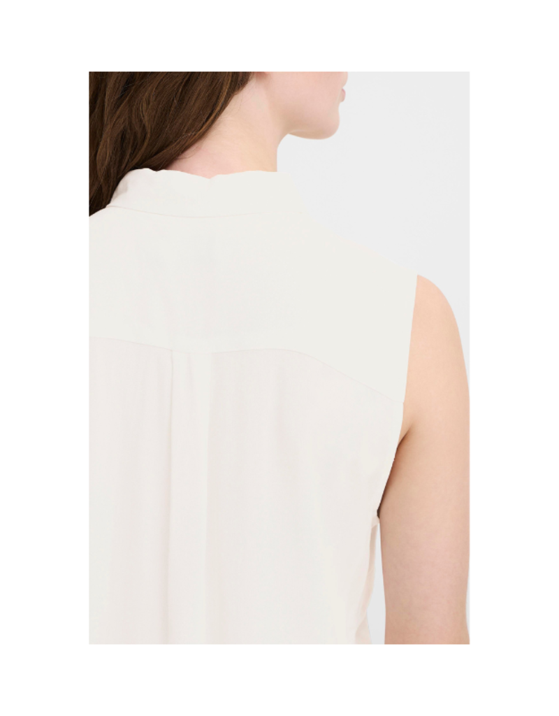 ICHI Vera Top in Cloud Dancer by ICHI