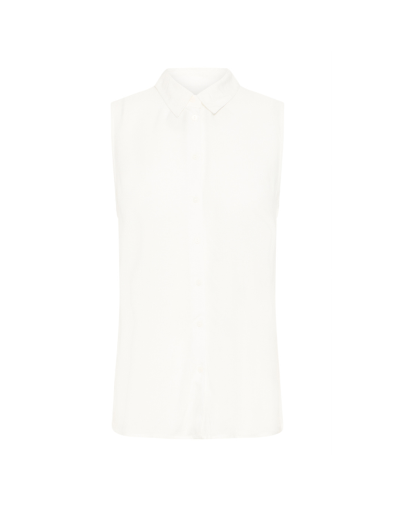 ICHI Vera Top in Cloud Dancer by ICHI