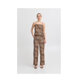 ICHI Anisse Leopard Pant by ICHI