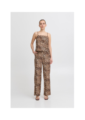 ICHI Anisse Leopard Pant by ICHI