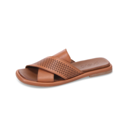 Bueno Eddison Sandal in Dark Tan by Bueno