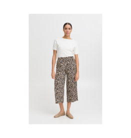 b.young Falakka Crop Pant in Leopard by b.young