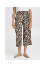 b.young Falakka Crop Pant in Leopard by b.young