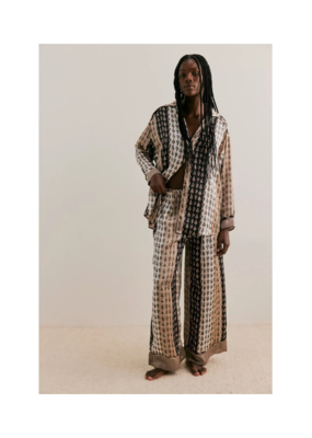 Free People Dreamy Days Pajama Set in Neutral Combo by Free People