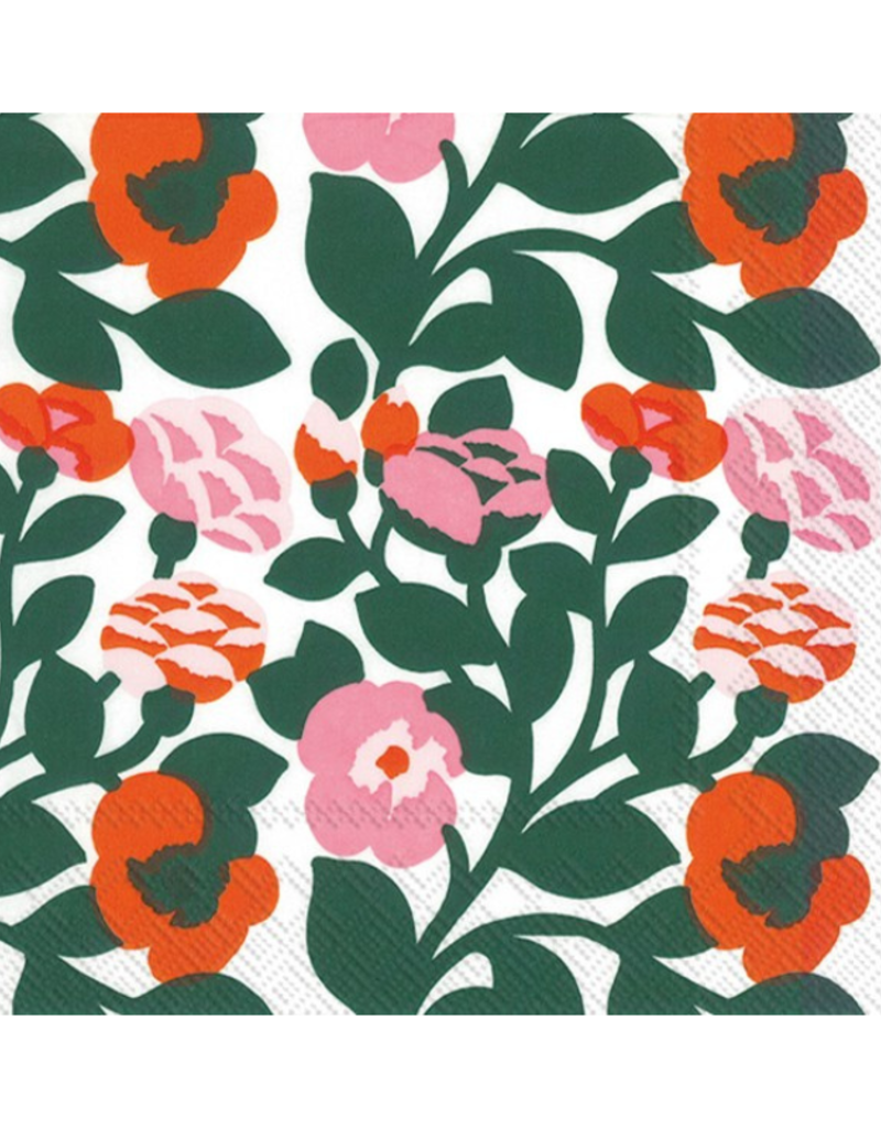 GREEN ORANGE Marimekko Lunch Napkins