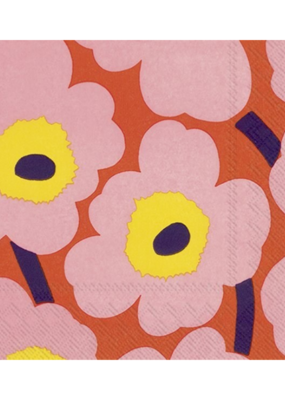 UNIKKO Rose Marimekko Lunch Napkins