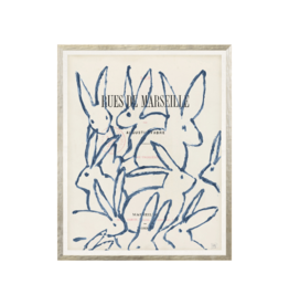 Celadon Art Parisienne Page Blue XII 17"x21"