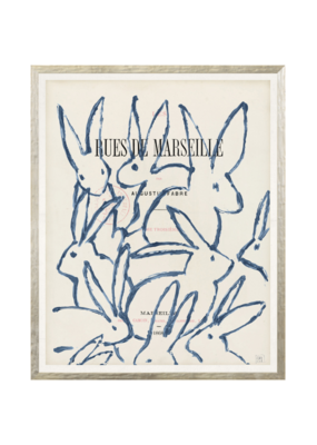Celadon Art Parisienne Page Blue XII 17"x21"