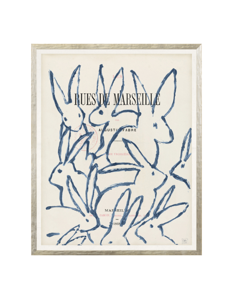 Celadon Art Parisienne Page Blue XII 17"x21"