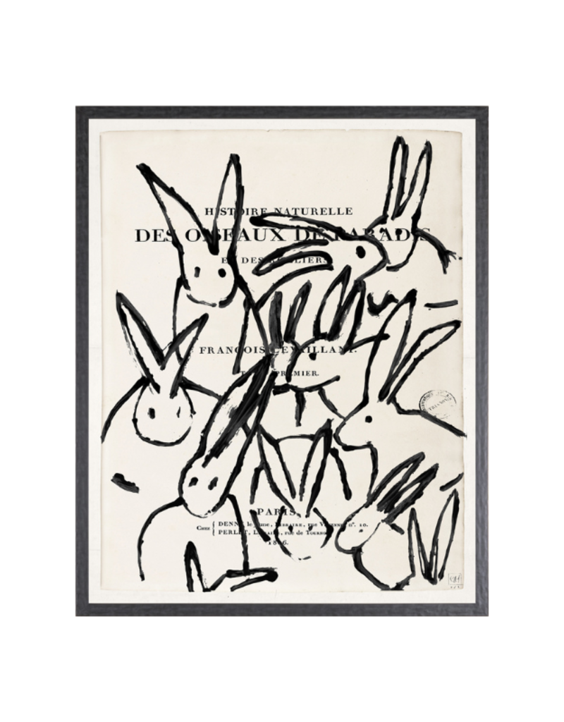 Celadon Art Parisienne Page Black XI 17"x21"