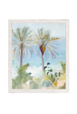 Celadon Art Raw Canvas Series - Italian Coast II  10"x12"