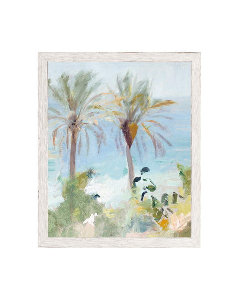 Celadon Art Raw Canvas Series - Italian Coast II  10"x12"