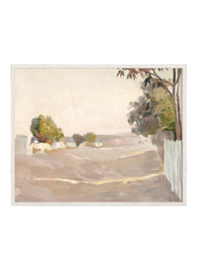 Celadon Art Raw Canvas Series - Eastern View 12"x10"