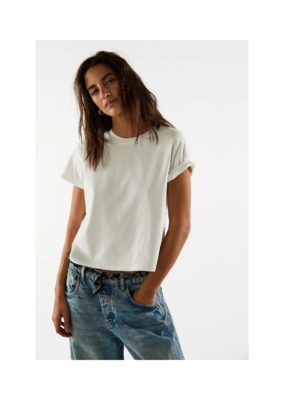 Free People Everyday Tee in Clean Ivory by Free People