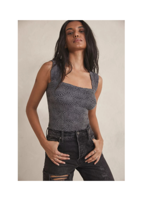 Free People Love Letter Cami in Black by Free People