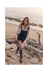 Free People LAST ONE - XS - Ziggy Shortalls in Mineral Black by Free People