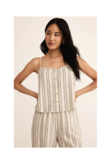 Z Supply Savoy Stripe Tank in Sea Salt by Z Supply