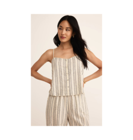 Z Supply Savoy Stripe Tank in Sea Salt by Z Supply