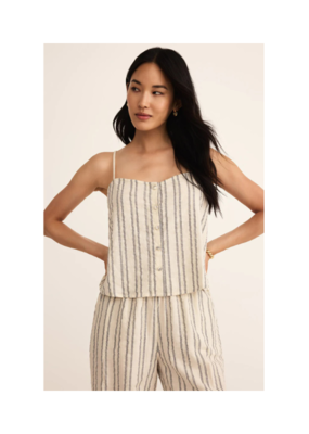 Z Supply Savoy Stripe Tank in Sea Salt by Z Supply