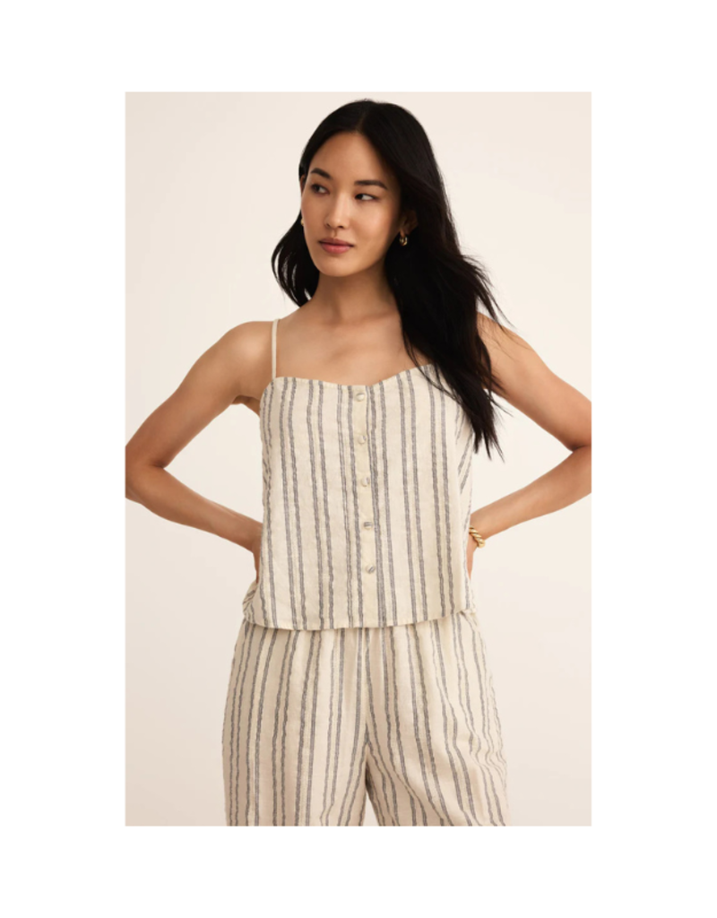 Z Supply Savoy Stripe Tank in Sea Salt by Z Supply