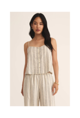 Z Supply Savoy Stripe Tank in Sea Salt by Z Supply
