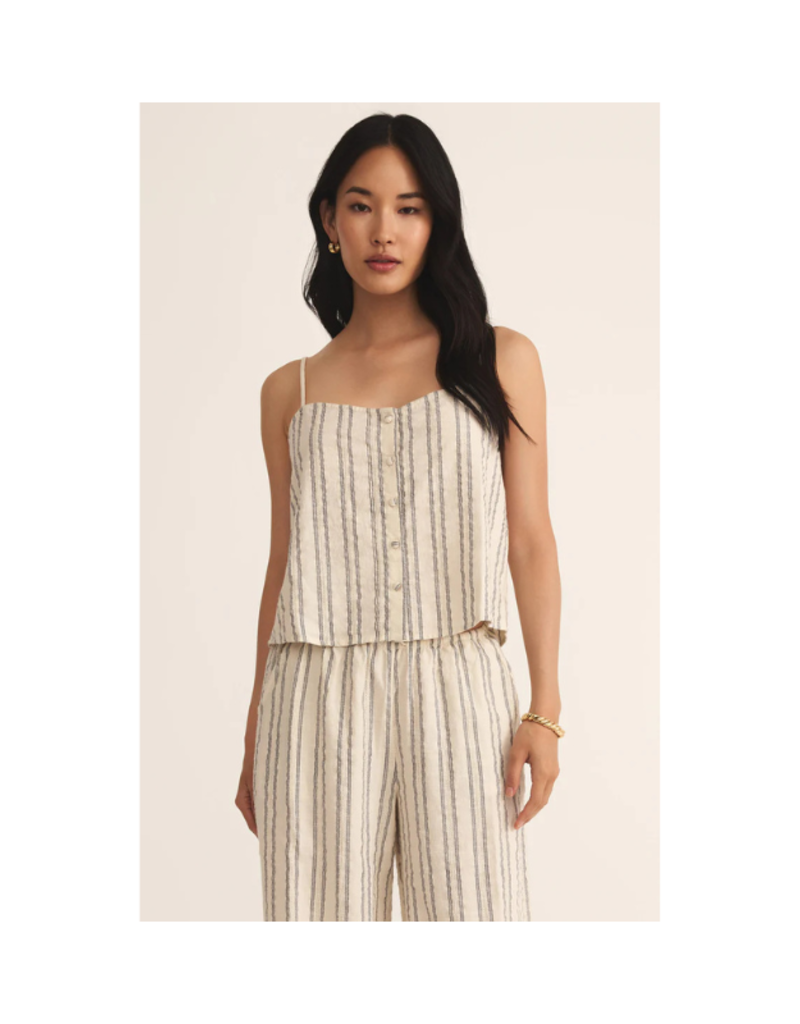 Z Supply Savoy Stripe Tank in Sea Salt by Z Supply