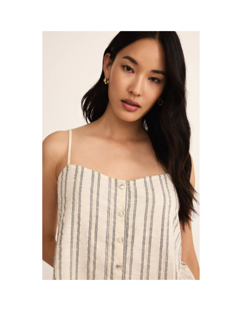 Z Supply Savoy Stripe Tank in Sea Salt by Z Supply