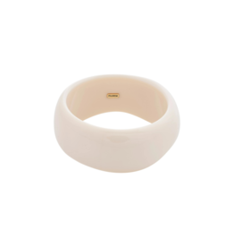 PILGRIM Aase Bangle in Beige by Pilgrim