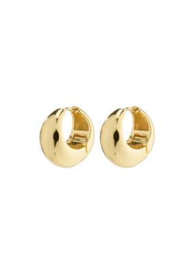 PILGRIM Ioanna Chunky Hoops in Gold by Pilgrim