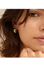 PILGRIM Ioanna Chunky Hoops in Gold by Pilgrim