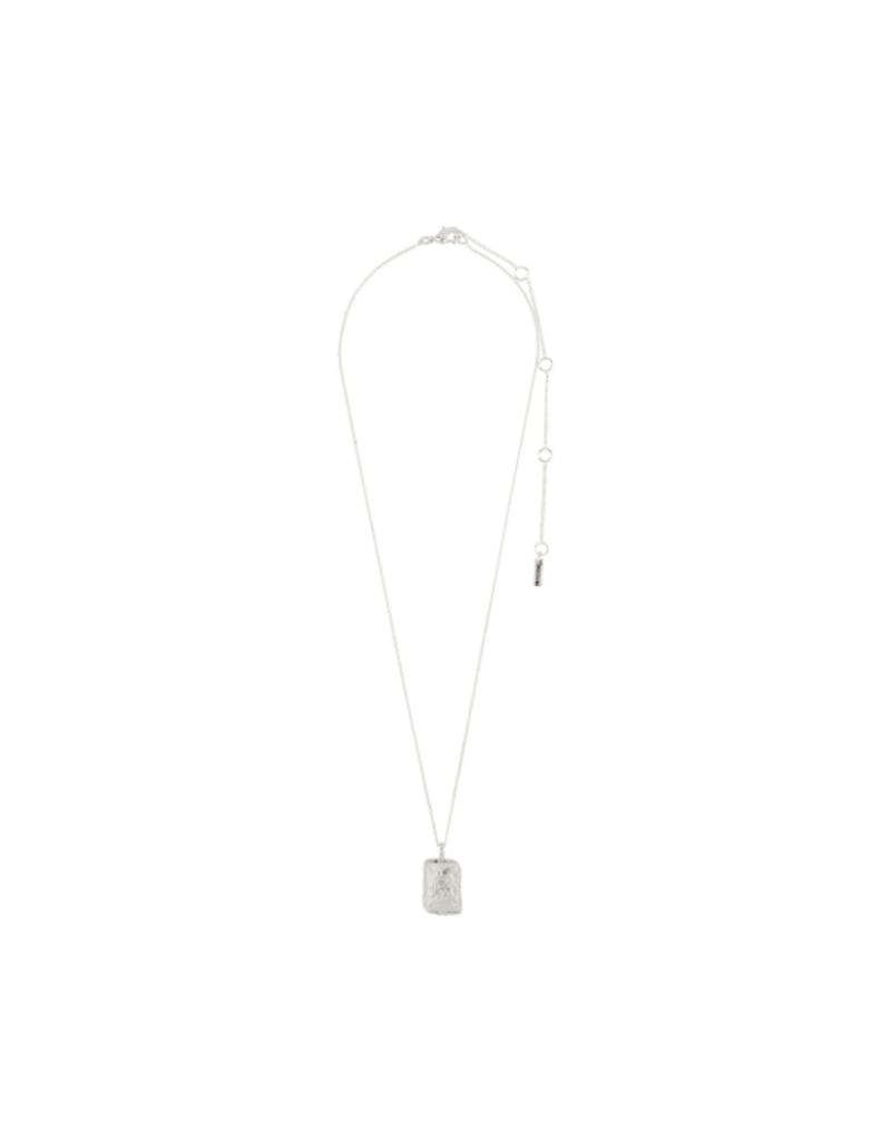 PILGRIM Zodiac Necklace in Silver by Pilgrim