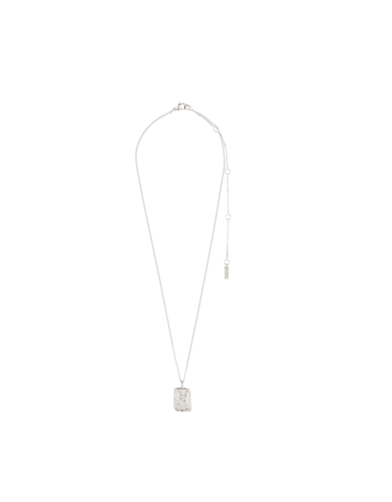 PILGRIM Zodiac Necklace in Silver by Pilgrim
