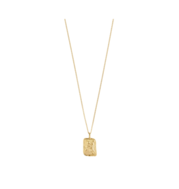 PILGRIM Waterproof Zodiac Necklace in Gold by Pilgrim